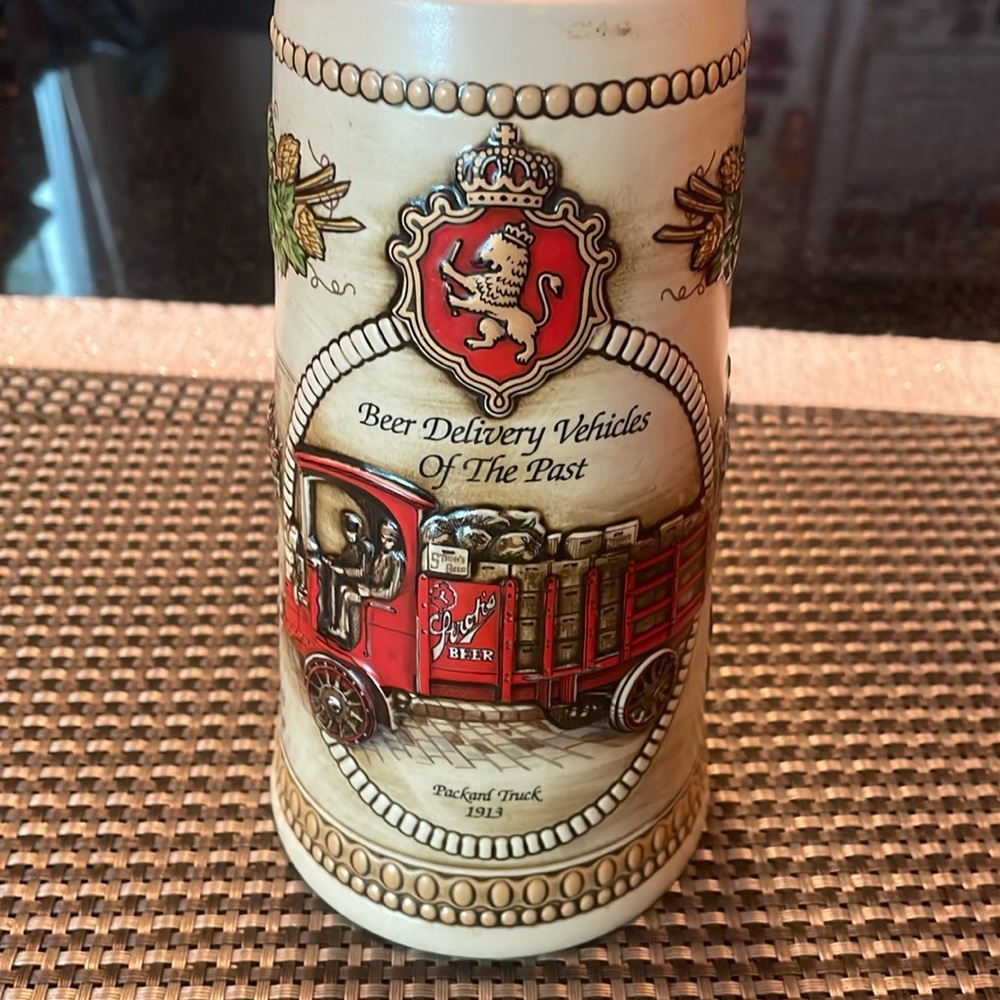Stroh’s Brewing Beer Stein - Heritage Series V
